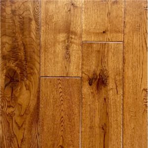 gold rush hand scraped oak solid hardwood flooring