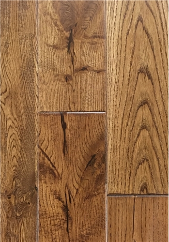 gunstock hand scraped oak solid hardwood flooring